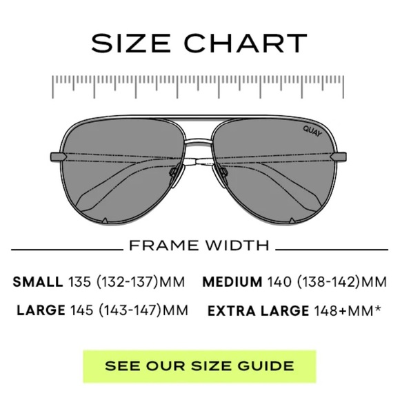 QUAY Ever After Sunglasses Matte Black Frame Smoke Gradient Lenses Large NWT - Picture 8 of 10